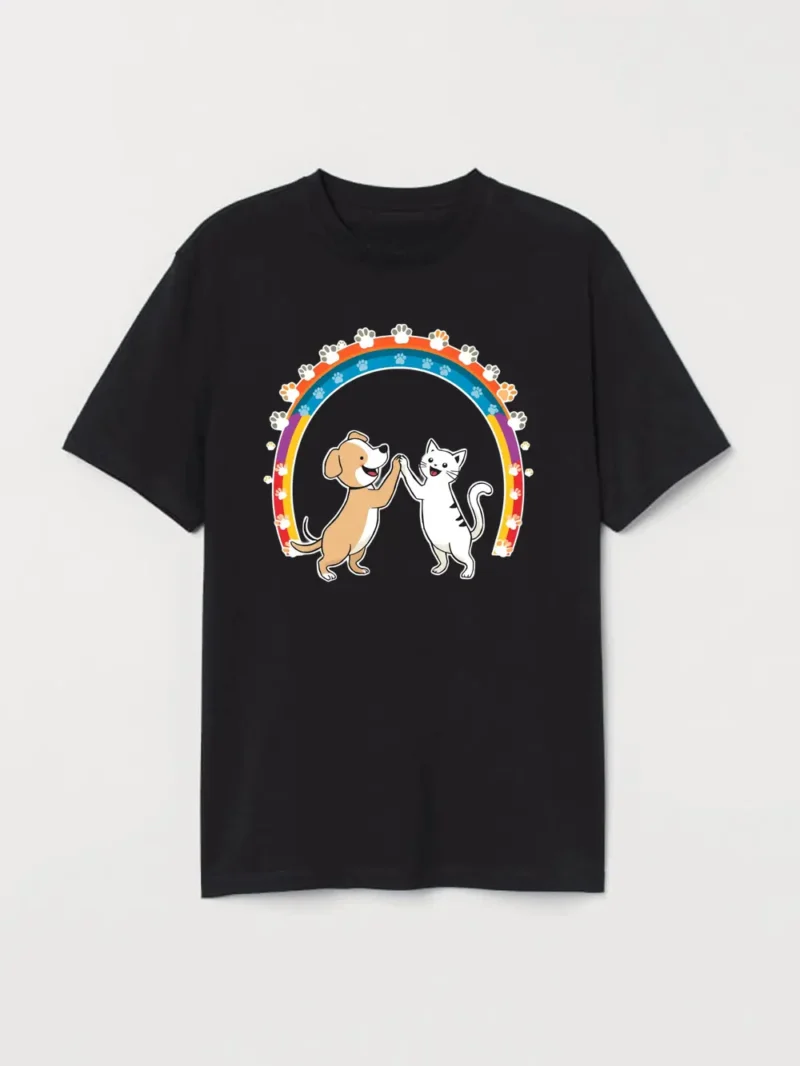 Dogs Are Not Our Whole Life But They Make Our Lives Whole Fezapew T-Shirt - Image 2