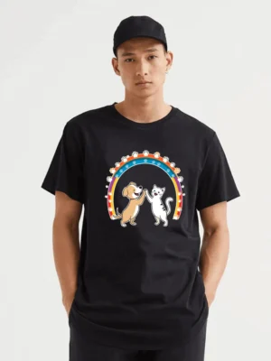 Dogs Are Not Our Whole Life But They Make Our Lives Whole Fezapew T-Shirt