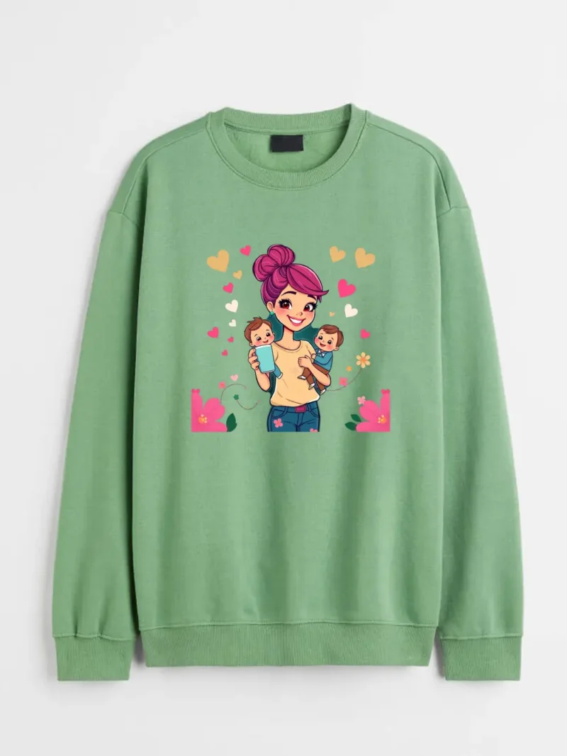 First My Mother Forever My Friend Fezapew Sweatshirt - Image 2