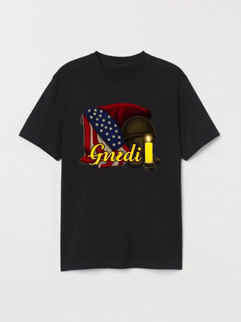 God Bless America Fezapew T-Shirt - Image 2