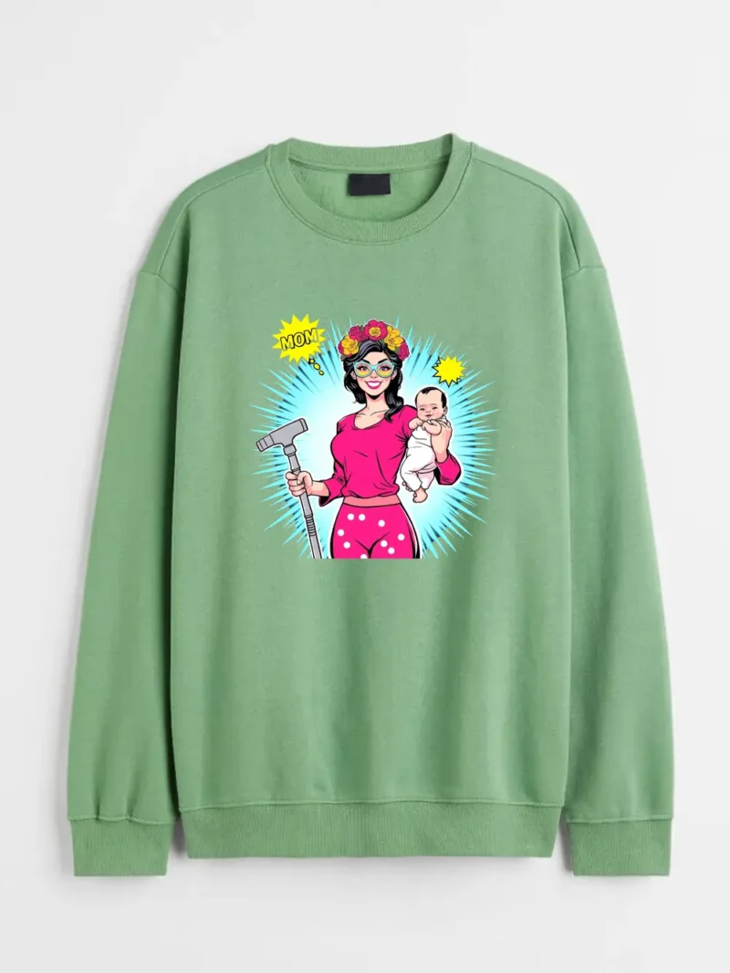 Home Is Where Mom Is Fezapew Sweatshirt - Image 2