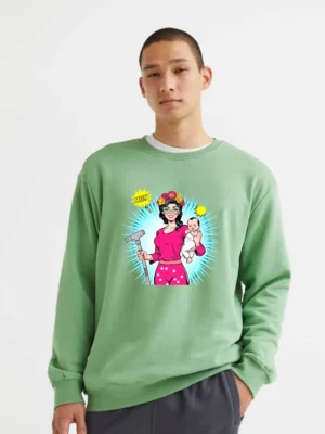 Home Is Where Mom Is Fezapew Sweatshirt