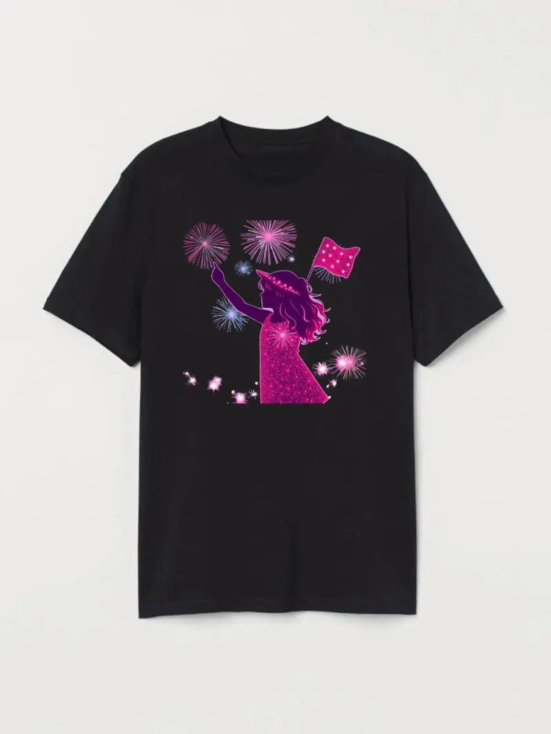 Red White  Blessed Fezapew T-Shirt - Image 2