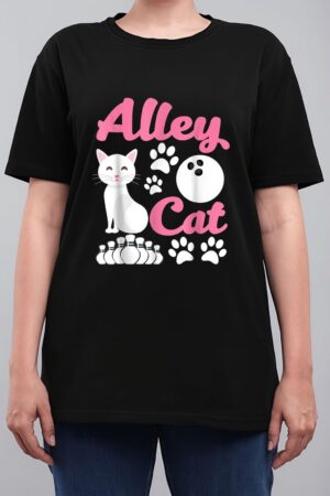 Alley C.at - Funny Bowling Women T-Shirt
