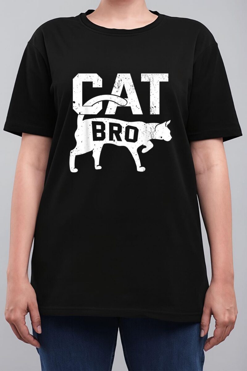 Cat Bro Kitten Pet Owner Meow Women T-Shirt