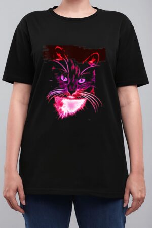 Colorful Cat Art Novelty  - Cat Lover Gift Idea Women Women T-Shirt