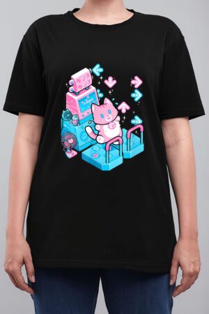 Cute Cat Dance Pastel For Cats Lover Man Woman Kid Women T-Shirt
