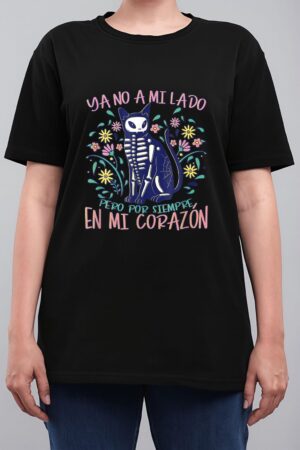 Dia De Los Muertos Cat Skeleton Animals Lover Costume Women T-Shirt