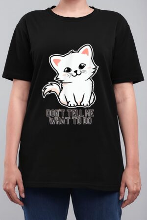 Don Ell Me What O Do Meme Funny Retro Style Vintage Cats Women T-Shirt