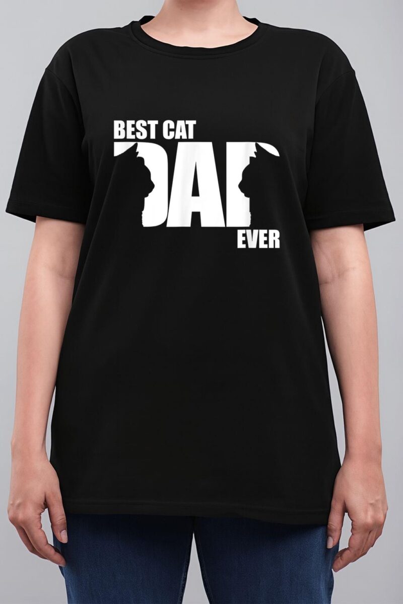Funny Cat Daddy  Best Cat Dad Ever Women T-Shirt