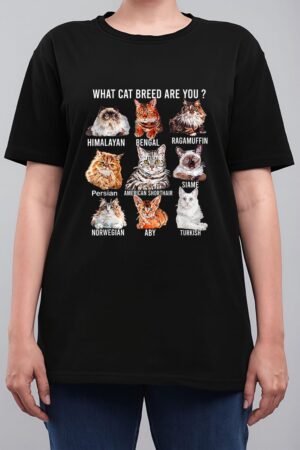 Funny Cat Lover Personality Est Cat Breed Cute Cats Breeds Women T-Shirt