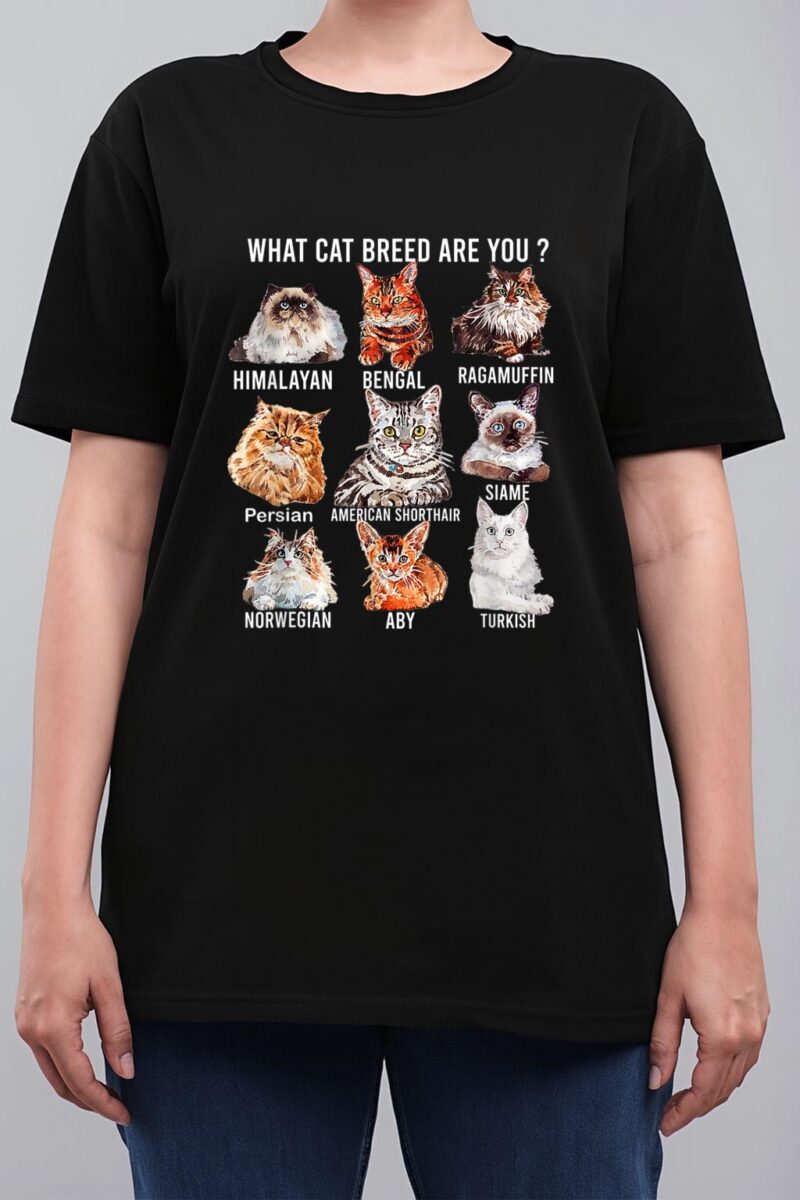 Funny Cat Lover Personality Est Cat Breed Cute Cats Breeds Women T-Shirt
