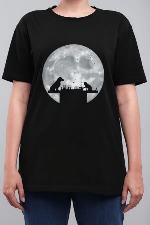 Funny Dog And Cat Chess Game Animal Chess Player Women T-Shirt