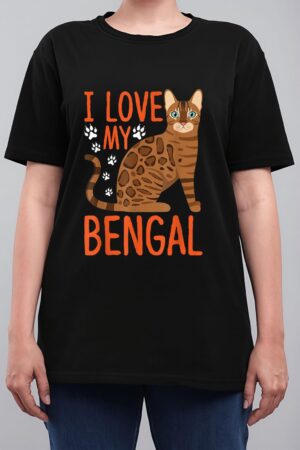 I Love My Bengal Bengal cat Costume Bengal Cat Women T-Shirt