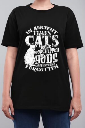 In ancient times Cats were worshipped as gods they have not Women T-Shirt
