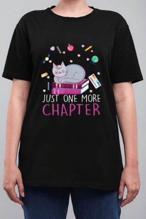 Lovely Kitten Book And Cat Lover One More Chapter Women T-Shirt