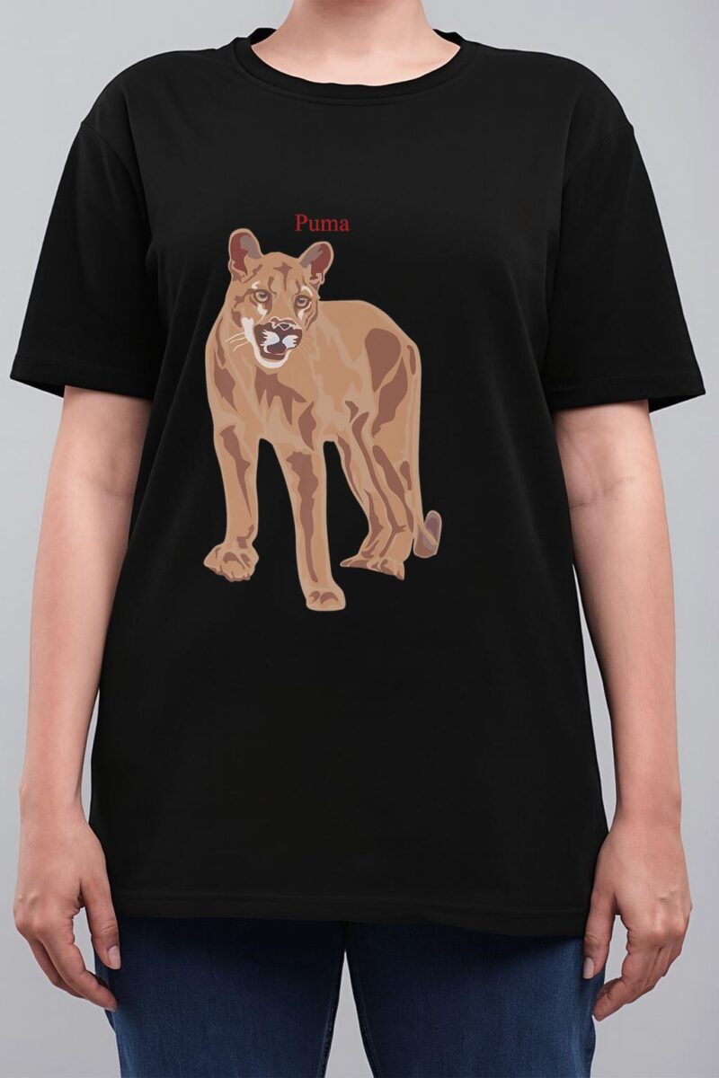 Mountain Lion Cougar  Big Cat Lover Women T-Shirt