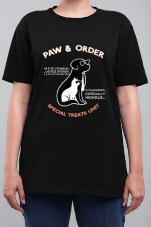 Paw and Order Special Treats Unit Training Dog And Cat Women T-Shirt