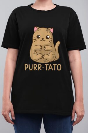 Purrtato Cat Potato Cat Lover Idaho Potatoes Women T-Shirt