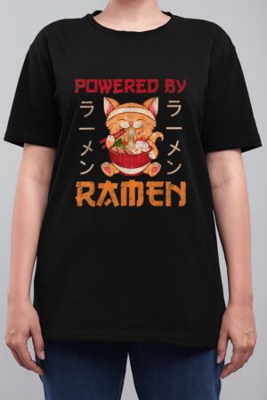 Ramen Cat Kawaii Anime Japanese Food Gift Women T-Shirt