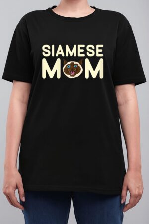 Siamese Cat Mom Women T-Shirt