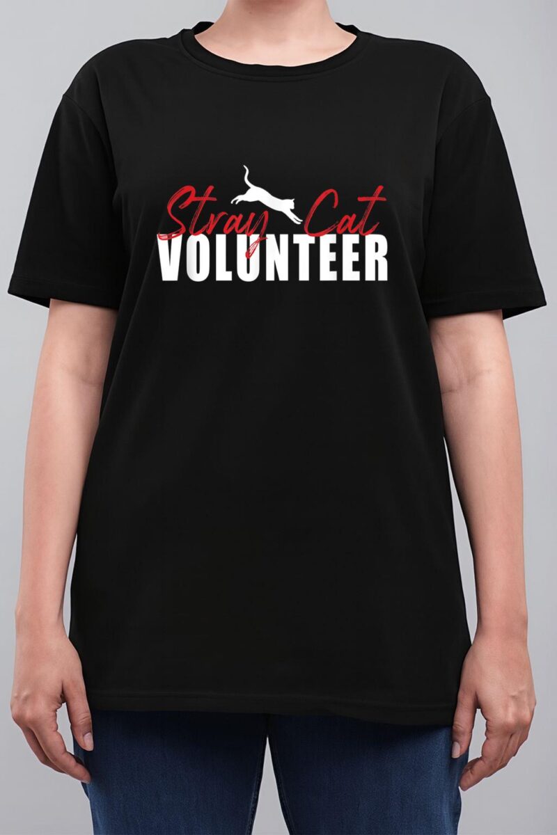 Stray Cat Volunteer Leaping Cat Women T-Shirt