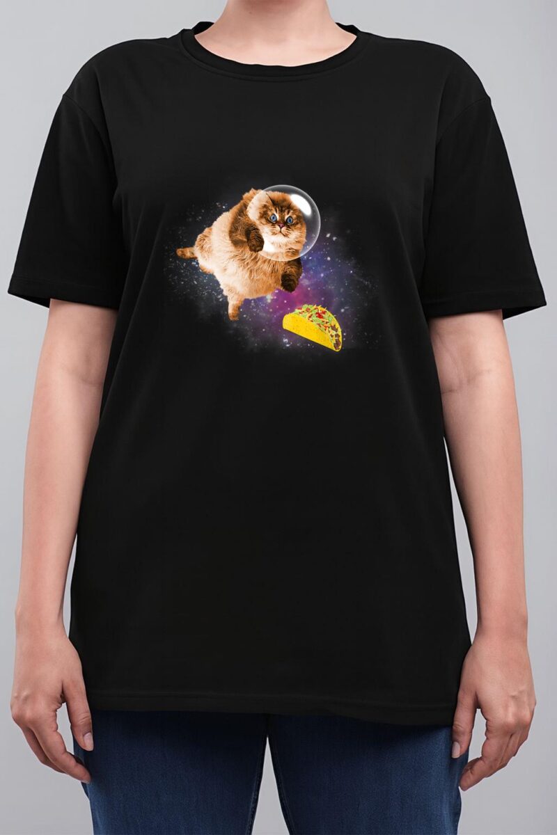 Taco Cat , Funny Taco Cat In Space , Taco Cat Women T-Shirt