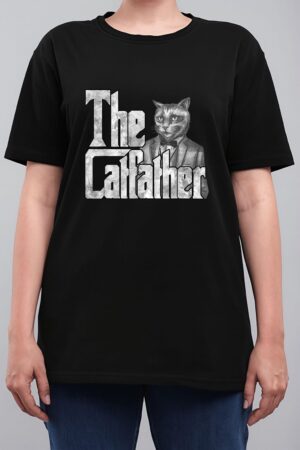The Catfather Cat Father Mafia Father Cat Women T-Shirt