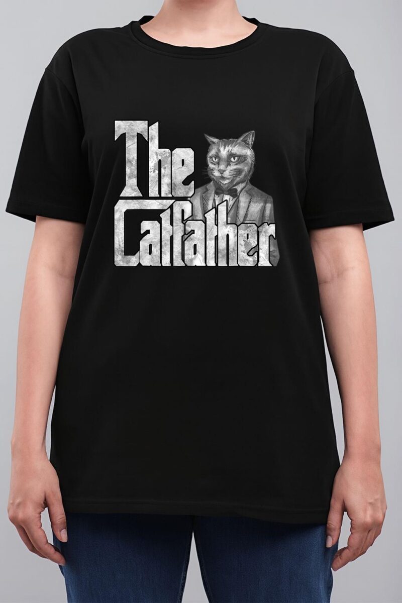The Catfather Cat Father Mafia Father Cat Women T-Shirt